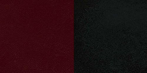 Flash Furniture HERCULES Series Black Coffee Back Metal Restaurant Chair - Burgundy Vinyl Seat