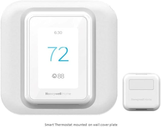 Honeywell Home RCHT9610WF T9 Smart Thermostat with 1 Smart Room Sensor + Wall Plate