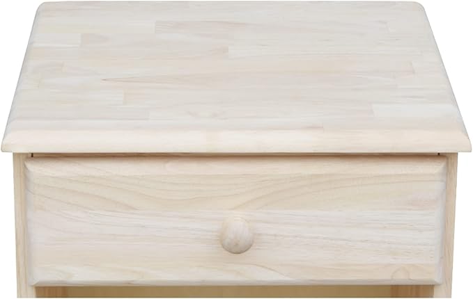 IC INTERNATIONAL CONCEPTS Nightstand Unfinished