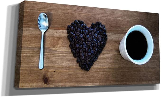 Cortesi Home 'I Love Coffee' by Nicklas Gustafsson, Canvas Wall Art, 30"x60"
