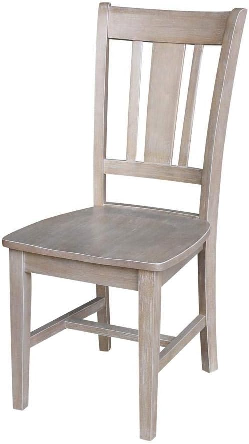 IC INTERNATIONAL CONCEPTS 30" Round Top Pedestal Table - with 2 San Remo Chairs