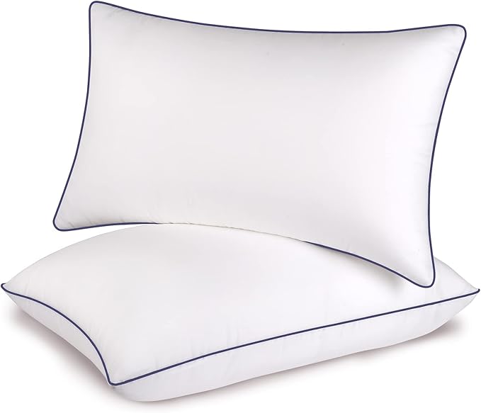 Opposy Bed Pillows for Sleeping King Size Set of 2- Cooling Pillows, Luxury Hotel Quality (White, Standard(Pack of 2