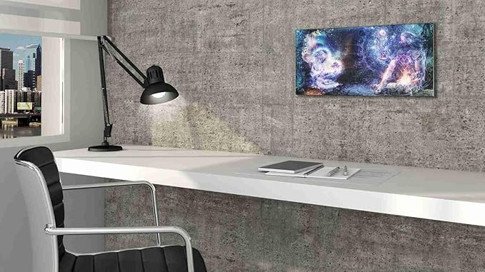 Epic Graffiti 'Shoulders and Giants' by Cameron Gray, Canvas Wall Art, 12"x24"