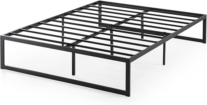 ZINUS Abel Metal Platform Bed Frame / Mattress Foundation with Steel Slat Support / No Box Spring Needed / Easy Assembly, Queen