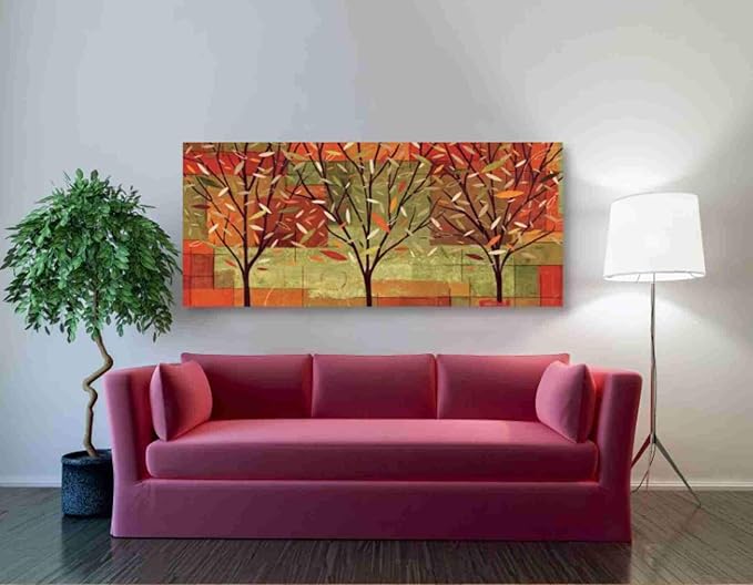Epic Graffiti 'Watercolor Forest II' by Veronique Charron, Canvas Wall Art, 60"x30"