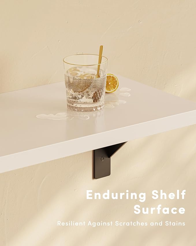 Floating Shelves for Wall, Wall Mount Book Shelf, Hanging Shelves, Wall Bookshelf for Bedroom, Office, Living Room