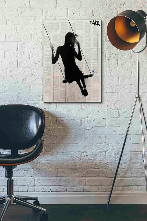 Epic Graffiti 'The Freedom of Sometimes' by Loui Jover, Canvas Wall Art, 18"x26"