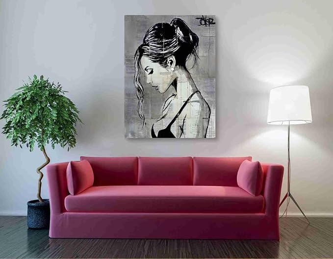 Epic Graffiti 'Being' by Loui Jover, Canvas Wall Art, 40"x54"