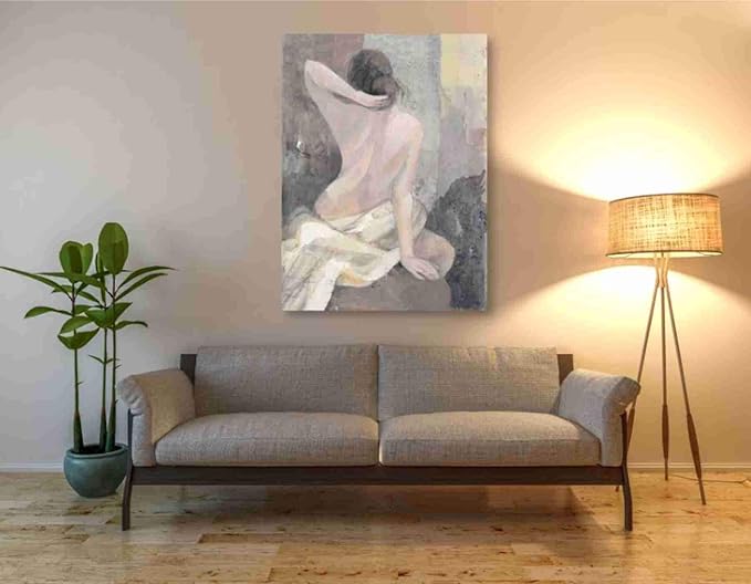 Epic Graffiti 'After the Bath I' by Albena Hristova, Canvas Wall Art, 40"x54"