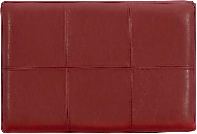 Linon Claridge Red Counter Stool, 26" x 18" x 12.75"
