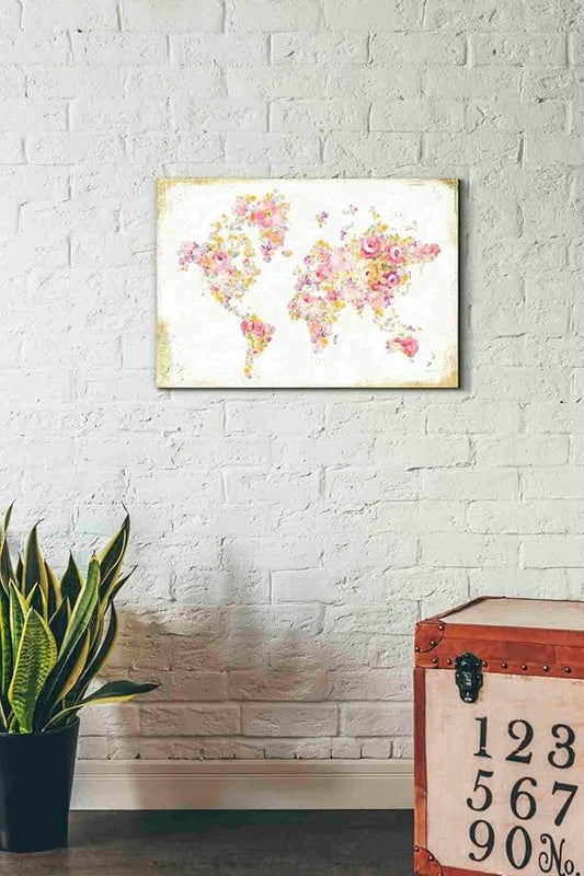 Epic Graffiti 'Midsummer World' by Danhui Nai, Canvas Wall Art, 26"x18"