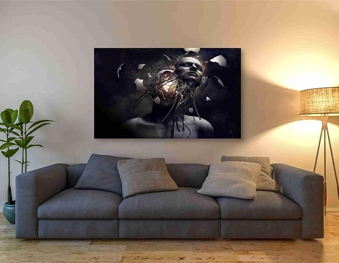 Epic Graffiti 'New Day' by Cameron Gray, Canvas Wall Art, 54"x40"