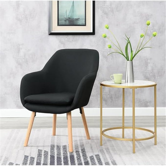 Convenience Concepts Take a Seat Charlotte Accent Chair, Black