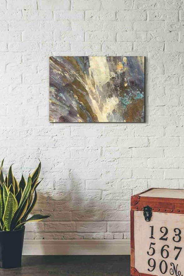 Epic Graffiti 'By the Waters Edge' by Albena Hristova, Canvas Wall Art, 26"x18"