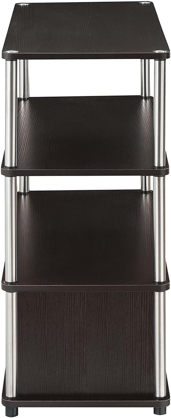 Convenience Concepts Designs2Go Highboy TV Stand with Storage Cabinets and Shelves for TVs up to 40 Inches, Espresso