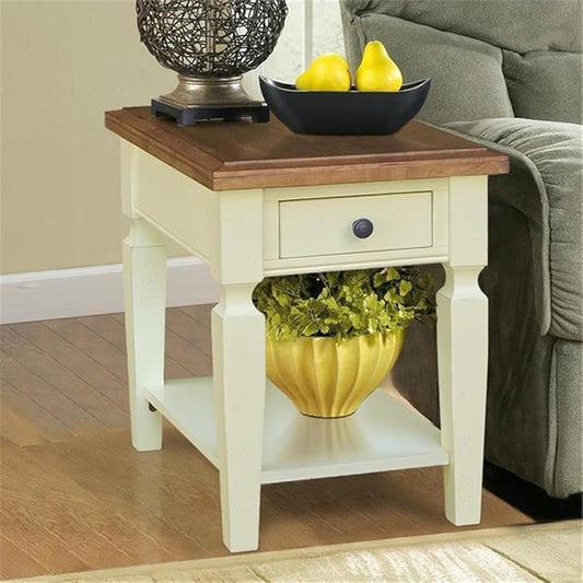 IC INTERNATIONAL CONCEPTS Vista Solid Wood End Table