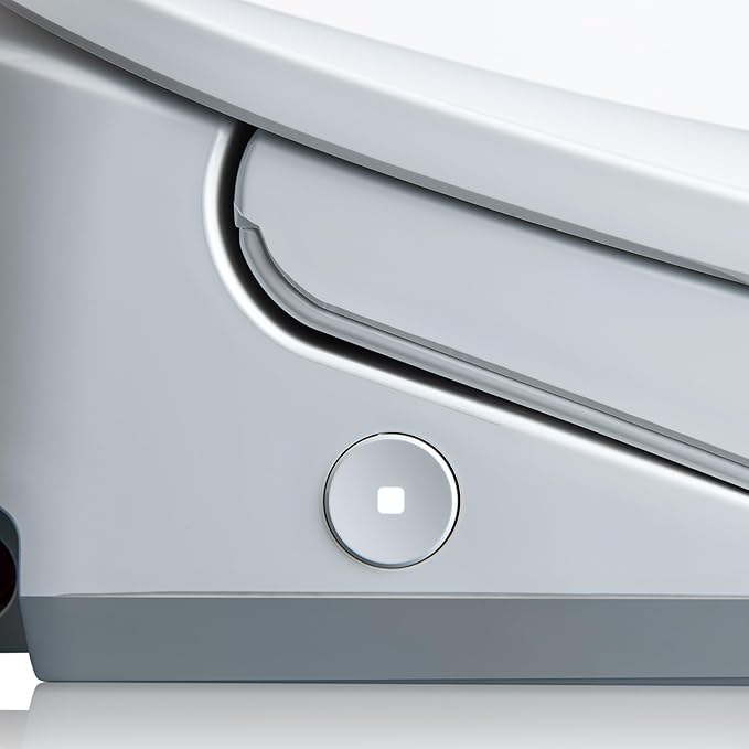 WOODBRIDGE Electronic Bidet Seat with Automatic open and close lid, Child Wash, Elongated Soft Close, White BID03