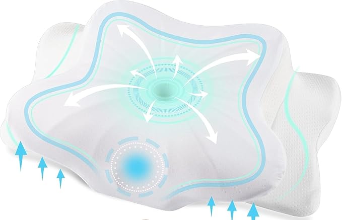 DONAMA Adjustable Bed Pillows for Sleeping, Shredded Memory Foam Pillows with 200g Extra Filling, Breathable Back Stomach and Side Sleeper Pillow with Washable Pillowcase-King Size (20"x 36")