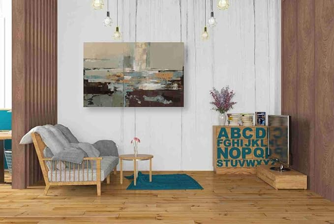 Epic Graffiti 'Morning Haze' by Silvia Vassileva, Canvas Wall Art, 26"x40"