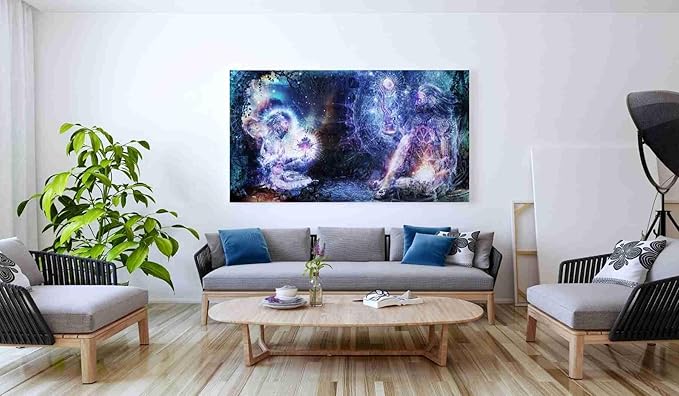 Epic Graffiti 'Shoulders and Giants' by Cameron Gray, Canvas Wall Art, 30"x60"