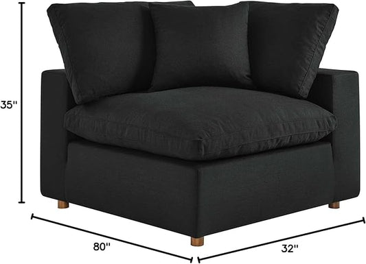 Modway Commix Down-Filled Overstuffed Upholstered Loveseat
