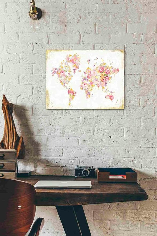 Epic Graffiti 'Midsummer World' by Danhui Nai, Canvas Wall Art, 16"x12"