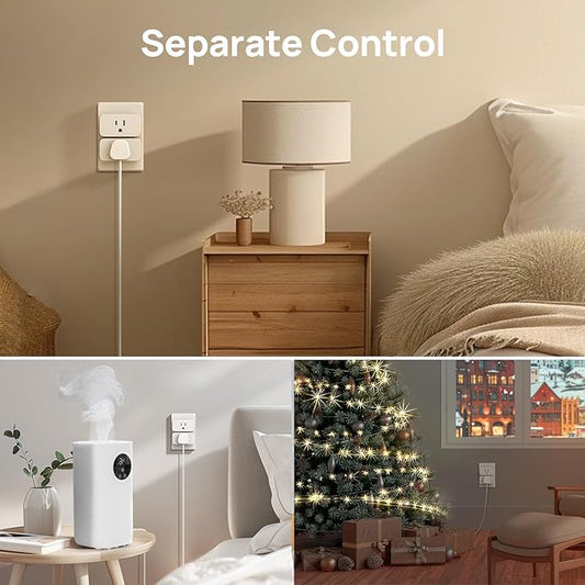 Linkind Plug Remote, Exclusive for Linkind/AiDot Smart Plug, Bluetooth Switch, Smart Outlet, Remote Button Control, On Off Power Switch, 98FT RF Range, Wire-Free, 1 Pack