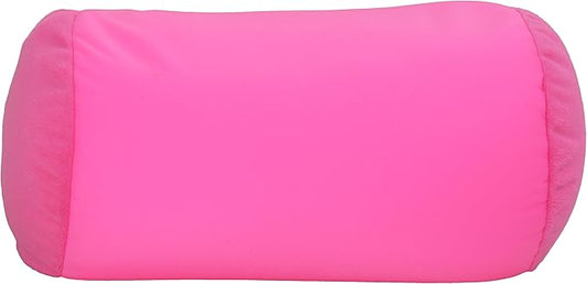 Deluxe Comfort Mooshi Squish Microbead Bed Pillow, 14" x 7" - Airy Squishy Soft Microbeads - Eighteen Fun Bubbly Colors To Choose From - Cuddly And Fun Dormroom Accessory - Bed Pillow, Hot Pink