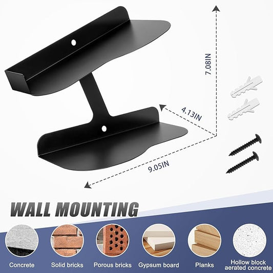 Wall-Mount Floating Shoe Shelves, Sturdy Levitating Sneaker Rack for Showcasing Shoe Collections
