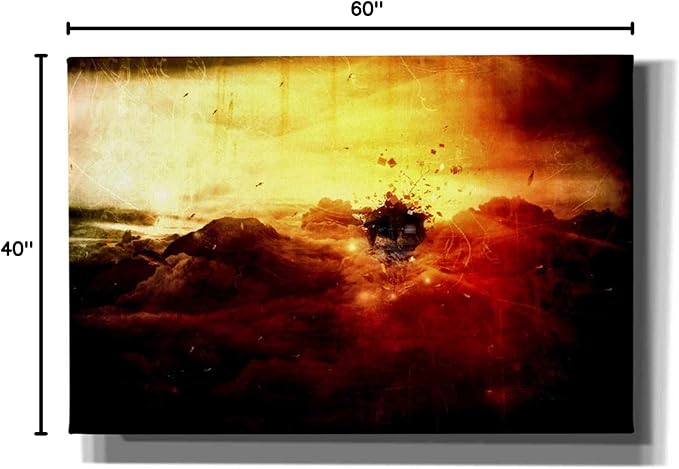 Cortesi Home 'Are You There' by Mario Sanchez Nevado, Canvas Wall Art, 60"x40"