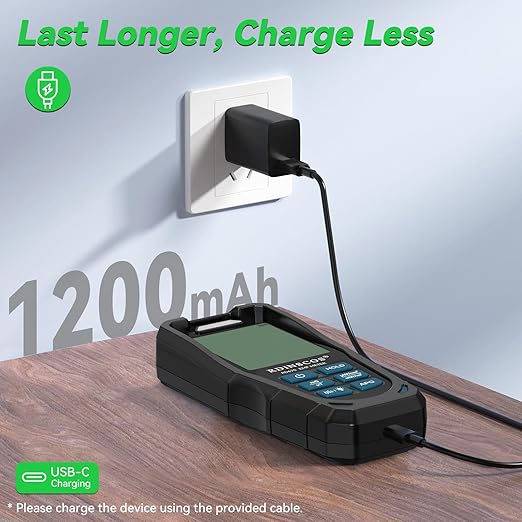 EMF Meter, Digital EMF Detector for Electromagnetic Radiation, Handheld EMF Reader for Home Inspection, Ghost Hunting and Office Use