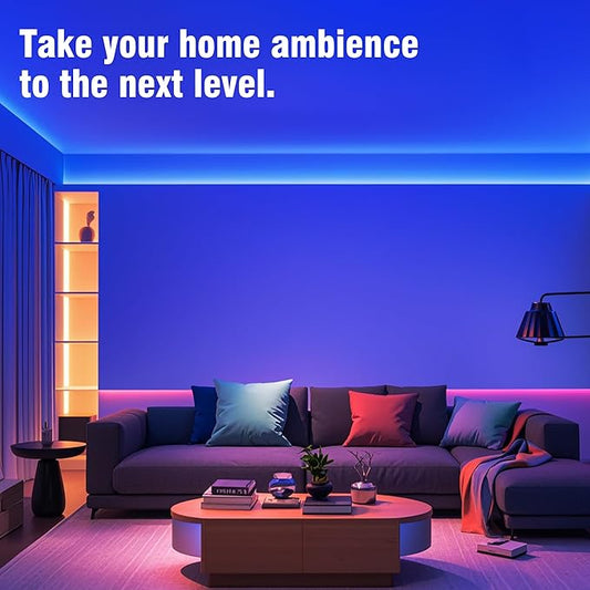 VOLIVO Led Strip Lights 130ft, 44Key IR Remote Control Led Light Strip, Color Changing Lighting for Bedroom, Home Decor