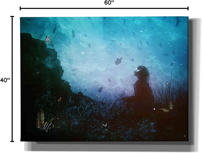 Cortesi Home 'Shattered Memories' by Mario Sanchez Nevado, Canvas Wall Art, 40"x60"