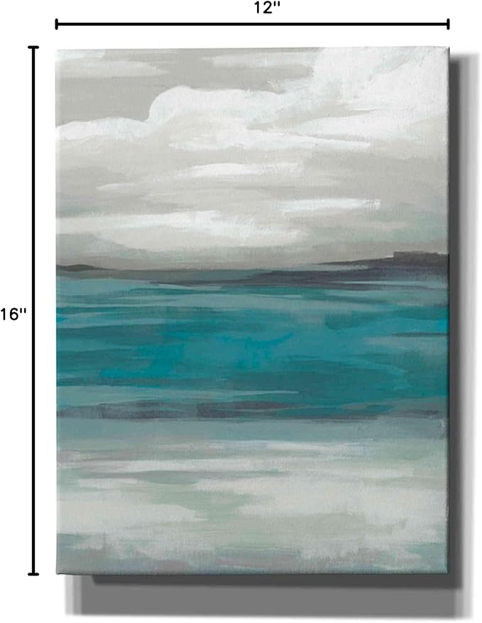 Epic Graffiti 'Storm Front I' by June Erica Canvas Wall Art, 12"x16"