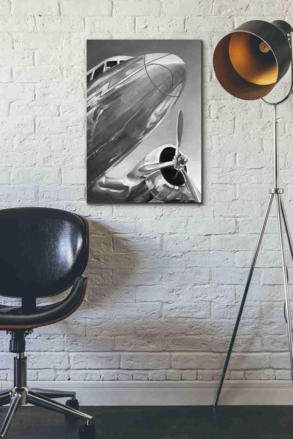 Epic Graffiti 'Aviation Icon I' by Ethan Harper Canvas Wall Art, 18"x26"