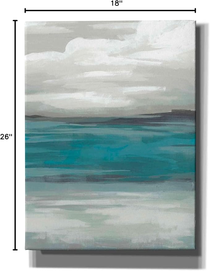 Epic Graffiti 'Storm Front I' by June Erica Canvas Wall Art, 18"x26"