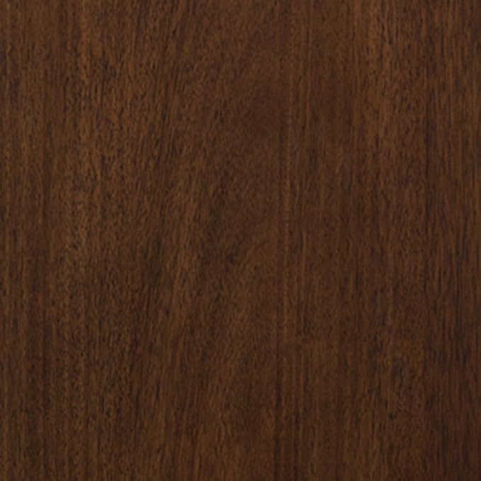 Signature Design by Ashley Kendamor Rectangular Dining Room Extension Table with Table Glide System, Seats up to 8, Wood, 108" Wide with Leaf, Dark Brown