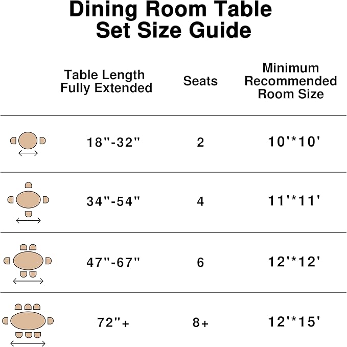 Casaphoria 52" Round Dining Table, Modern Wood Kitchen Table with Cone Shaped Strip Polygonal Base for Living Room & Dining Room, Easy Assembly Farmhouse Furniture for 4-6, Oak
