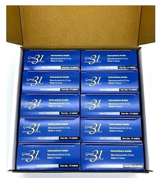 Xtra-Seal Smart Sensor 17-43042 Clamp in Multi-Frequency Programmable Universal TPMS Sensor (Box of 10)