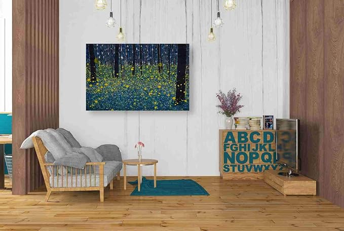 Epic Graffiti 'Luminous' by DB Waterman, Canvas Wall Art, 40"x26"