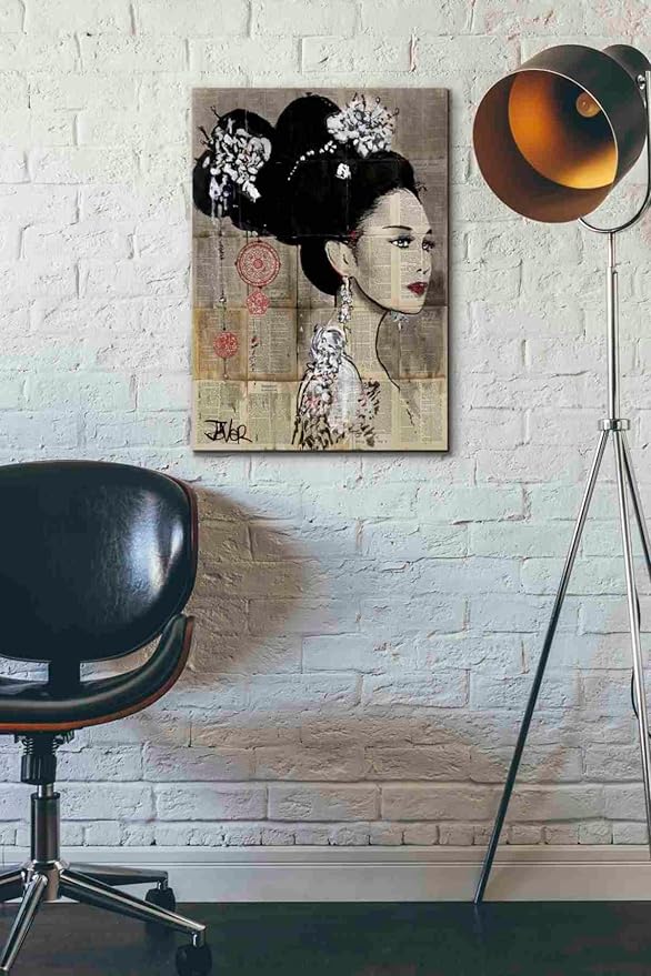 Epic Graffiti 'Yu' by Loui Jover, Canvas Wall Art, 18"x26"