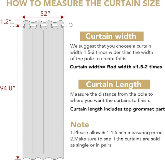 H.VERSAILTEX Blackout Curtains for Bedroom/Living Room Thermal Insulated Printed Curtain Drapes 96 Inches Long Energy Efficient Room Darkening Curtains Pair (2 Panels), Vintage Floral Grey & Teal