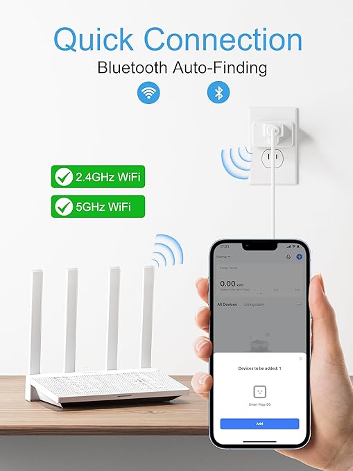 EIGHTREE Mini Smart Plug ππππ³ ππ’-π
π’ ππ¨π¦π©πππ’ππ₯π πππ, ππ»π²πΏπ΄π π πΌπ»πΆππΌπΏπΆπ»π΄, Smart Plugs That Compatible with Alexa & Google Home & SmartThings, Remote Control, Timer