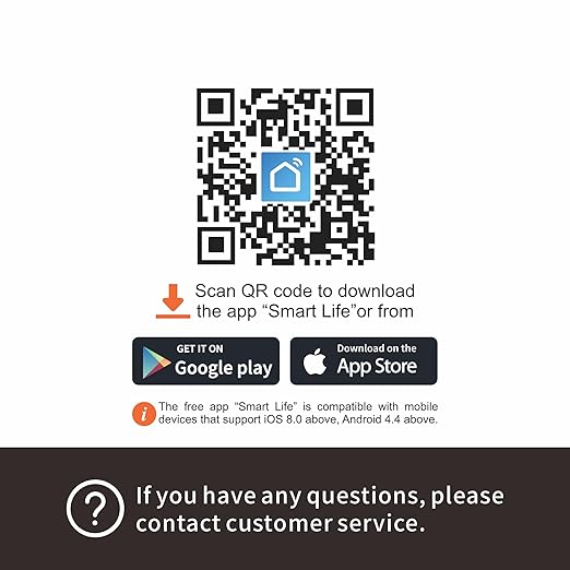 BXST WiFi Smart Plug 15A 1800W, Smart Outlet with Timer & Countdown, Voice Control with Alexa & Google Home, 2.4GHz WiFi Socket for Home Appliances, No Hub Required, CE FCC Listed, Black, 2 Pack