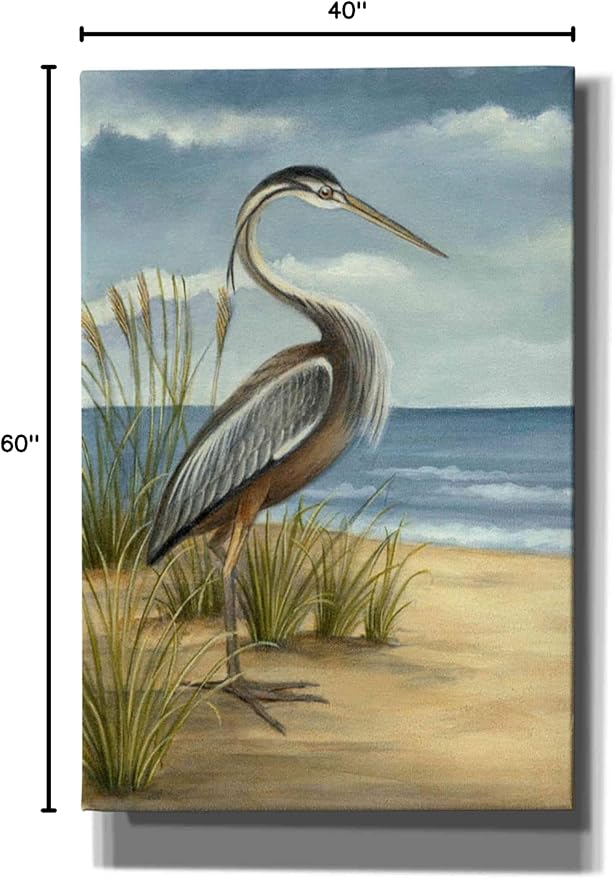 Epic Graffiti 'Shore Bird I' by Ethan Harper Canvas Wall Art, 40"x60"