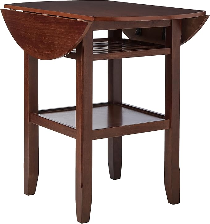Acme Tartys Counter Height Table in Cherry