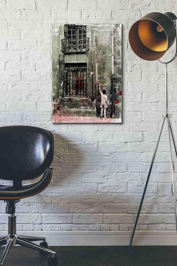 Epic Graffiti 'First Graffiti' by DB Waterman, Canvas Wall Art, 18"x26"