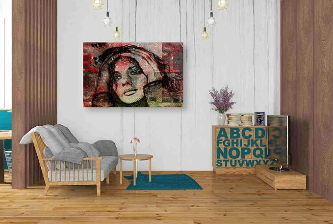 Epic Graffiti 'Daydream' by DB Waterman, Canvas Wall Art, 40"x26"