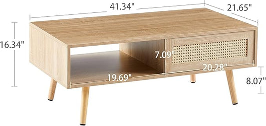 Ball & Cast 60" Sideboard Buffet Cabinet with Storage,Farmhouse Coffee Bar Cabinet with Bottom Shelf,2 Glass Cabinets & 2 Drawers,Wood Side Board Table with Tapered Legs for Living Room,Antique Grey