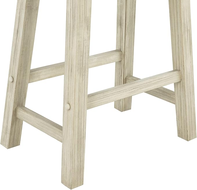Boraam Sonoma Backless Saddle Counter Stool - Sawgrass Finish